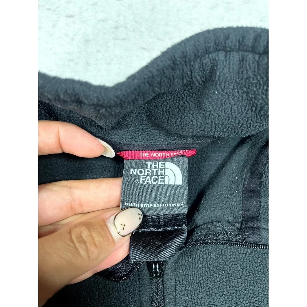 The North Face Never Stop Exploring Glacier Fleece Jacket Mens XL Black 1/4 Zip - Picture 4 of 9
